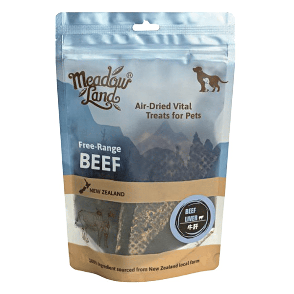 Meadowland Meadowland 狗零食 風乾牛肝 150g 150g 正面圖