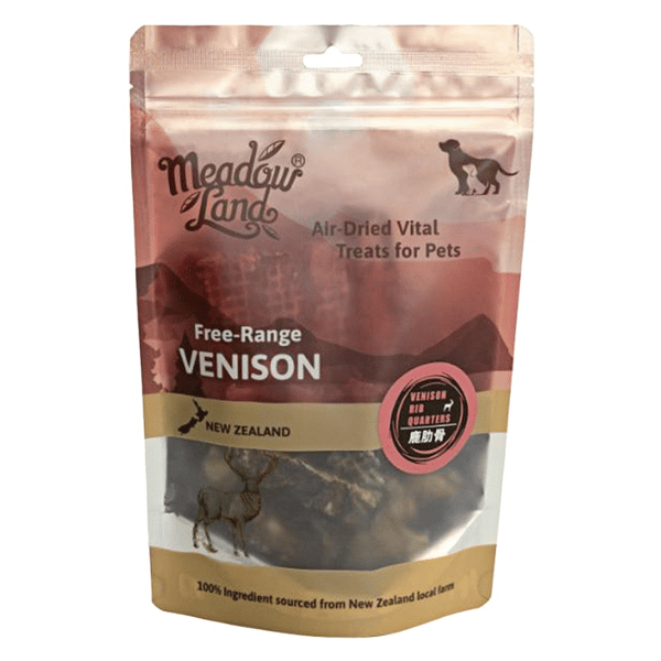 Meadowland 狗零食 風乾鹿肋骨 150g (MDA05) (圖片1)