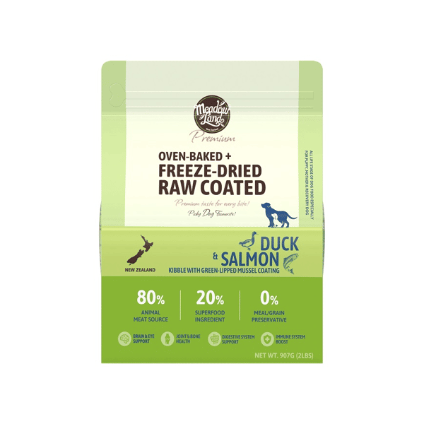 Meadowland Premium Oven Baked Duck + Salmon with Mussel Coating All Life stage Dog Food 907g (MDOB001) (圖片1)