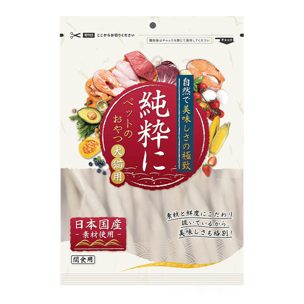 純粹 狗零食 磨牙潔齒棒 高效除口臭配方 牛奶三文魚 5條裝 (圖片1)