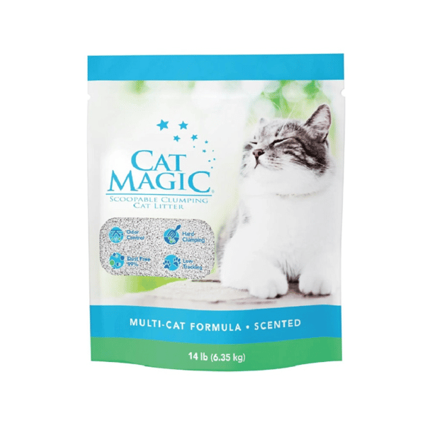 Cat Magic 礦物貓砂 藍標-持久除臭 (洋甘菊香) 14lb (23205) (圖片1)