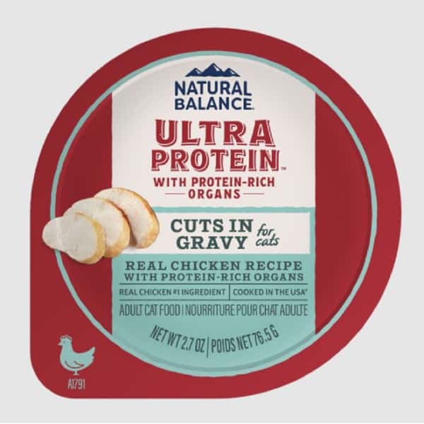 Natural Natural Balance 頂級滋味杯 雞肉塊配肉汁配方 2.7oz 7oz 正面圖