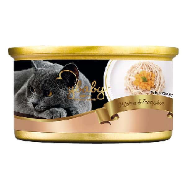 My My baby 貓罐頭 雞肉及南瓜 Chicken with Pumpkin 85g 85g 正面圖