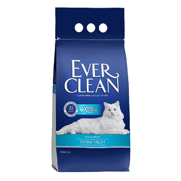Ever Clean 美國 礦物貓砂 藍鑽 藍標 4X除臭皇 有香味 4.2kg (EFs4.2) (袋裝) (圖片1)