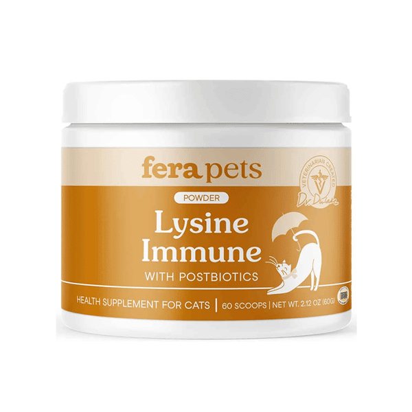 Fera Pets Supplement 貓貓營養補充品 貓用賴氨酸免疫增強劑 60g (4626) (圖片1)