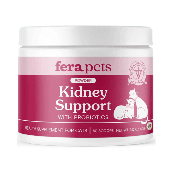 Fera Fera Pets Supplement 貓貓營養補充品 貓用腎臟補充劑 60g 60g 貓用 正面圖