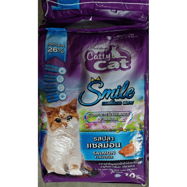 CATTY CAT 貓糧 成貓糧 成長配方 三文魚 10kg (圖片1)