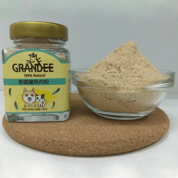 GRANDEE 營養粉系列 泰國鱷魚肉粉 40g (貓犬用) (圖片1)