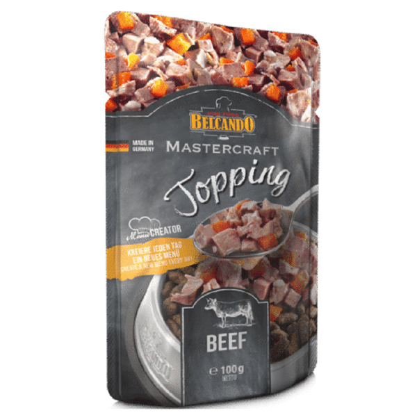 Belcando Belcando 狗湯包 高級鮮肉配料包 牛肉 100g 100g  正面圖