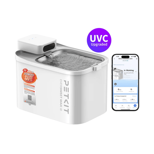 PETKIT Eversweet Max 2 無線智能飲水機 3L UVC水泵 (耐高溫版) (pkw3a-100uv) (圖片1)