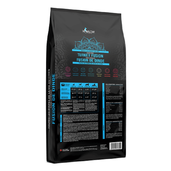 Harlow Harlow Blend 楓葉 無穀物狗糧 鮮火雞三文魚蔬果 20lb 20lb 正面圖