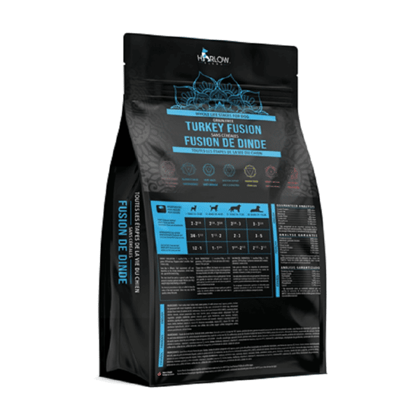 Harlow Harlow Blend 楓葉 無穀物狗糧 鮮火雞三文魚蔬果 4lb 4lb 正面圖