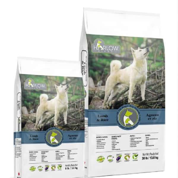 Harlow Harlow Blend 楓葉 羊肉,糙米,三文魚全犬乾糧 8lb 8lb 正面圖