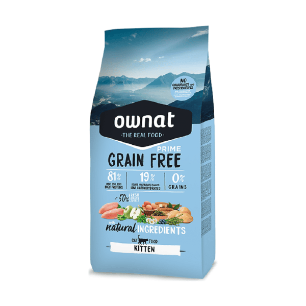 ownat 幼貓糧 放牧雞⾁與火雞 1kg (31464) (圖片1)