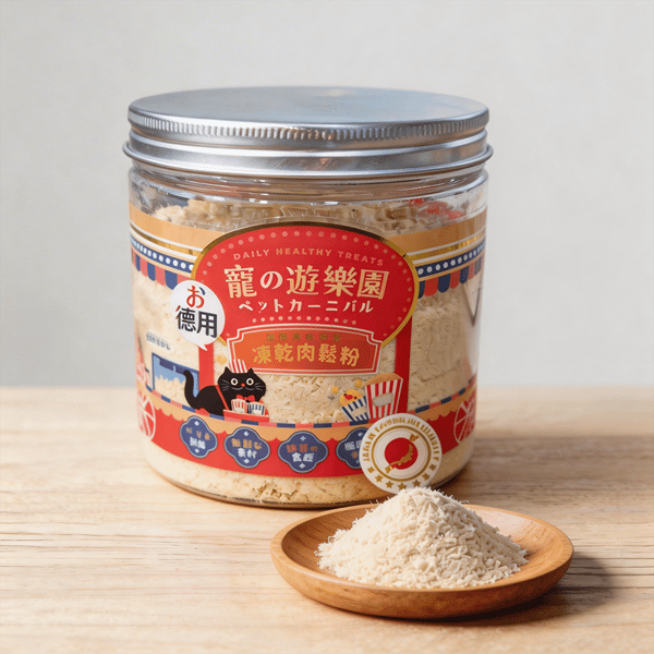 寵之遊樂園 凍乾小食 雞肉鬆 150g (貓犬用) (圖片1)