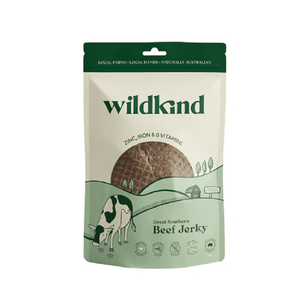 Wildkind Air-Dried Dog Treats Great Southern Beef Jerky 750g (圖片1)