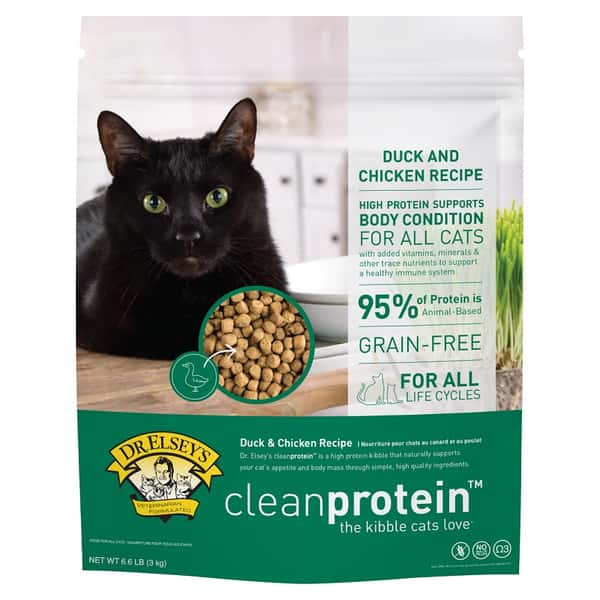 Dr Elseys 艾思醫生 簡單蛋白無穀貓糧 鴨肉+雞肉配方 6.6lb (PCDC-6.6lb) (圖片1)