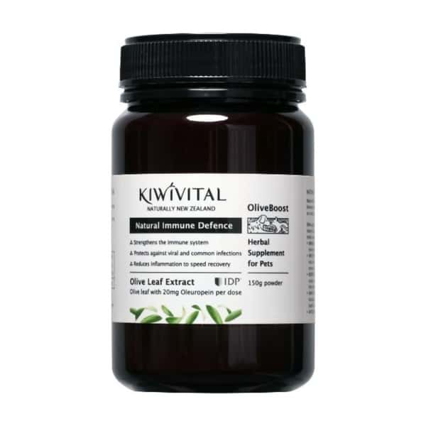Kiwivital 貓犬用 OliveBoost 橄欖葉草療配方 150g (圖片1)