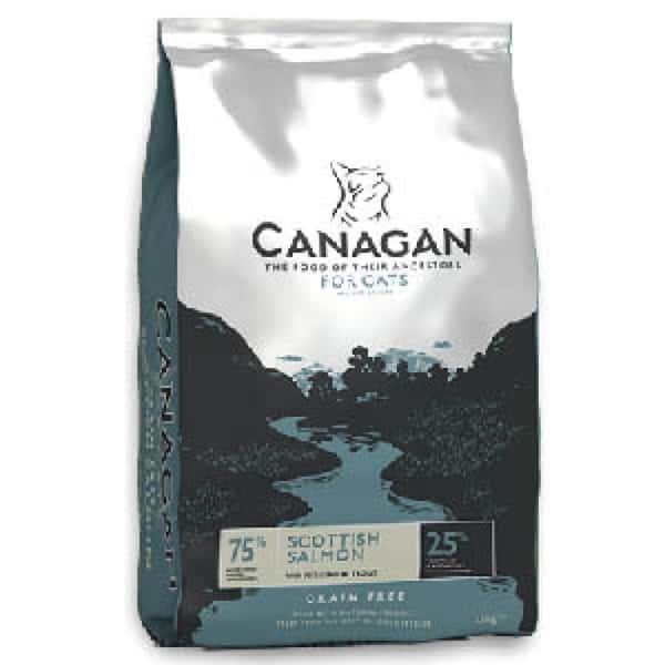CANAGAN原之選 CANAGAN原之選 貓糧 無穀物全貓糧 蘇格蘭三文魚 1.5kg 5kg  正面圖