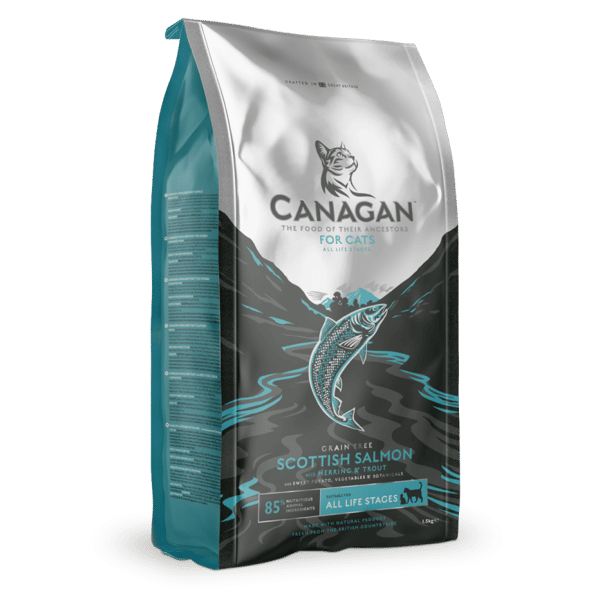 CANAGAN原之選 貓糧 無穀物全貓糧 蘇格蘭三文魚 4kg (淺藍) (ZS4) (圖片1)