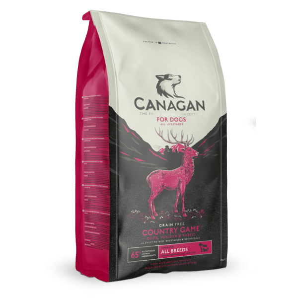 CANAGAN原之選 CANAGAN原之選 狗糧 無穀物狗糧 田園野味配方 標準粒 2kg 2kg 正面圖
