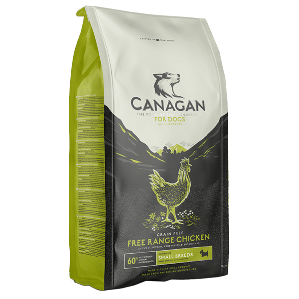 CANAGAN原之選 狗糧 無穀物狗糧 走地雞 細粒糧 小型犬用 2kg (淺綠) (GTC2) (圖片1)