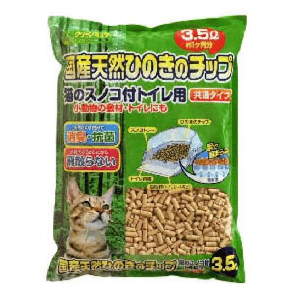 日本Clean Mew滲透式廁所專用木砂 3.5L (TBS) (圖片1)