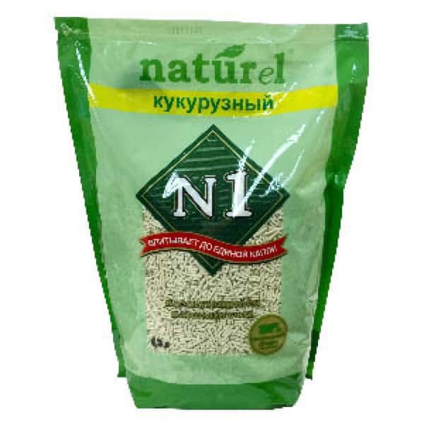 N1 N1 naturel 2.0 幼身版天然玉米 豆腐貓砂 原味 4.5L 5L 正面圖
