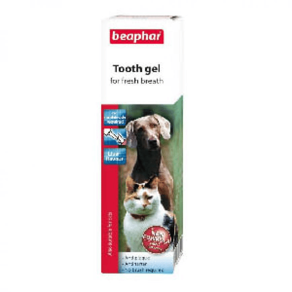 Beaphar 寵物不用刷護齒Tooth Gel 100g (貓犬用) (圖片1)
