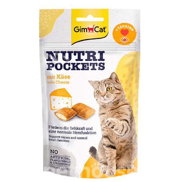 Gim Cat 貓零食 明目美毛芝士雞肉貓脆脆夾心小食 150g (圖片1)