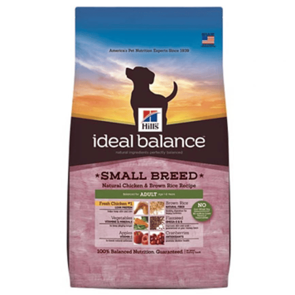 Hills 狗糧 Ideal Balance 天然小型成犬配方 雞肉及糙米餐 4lb (圖片1)