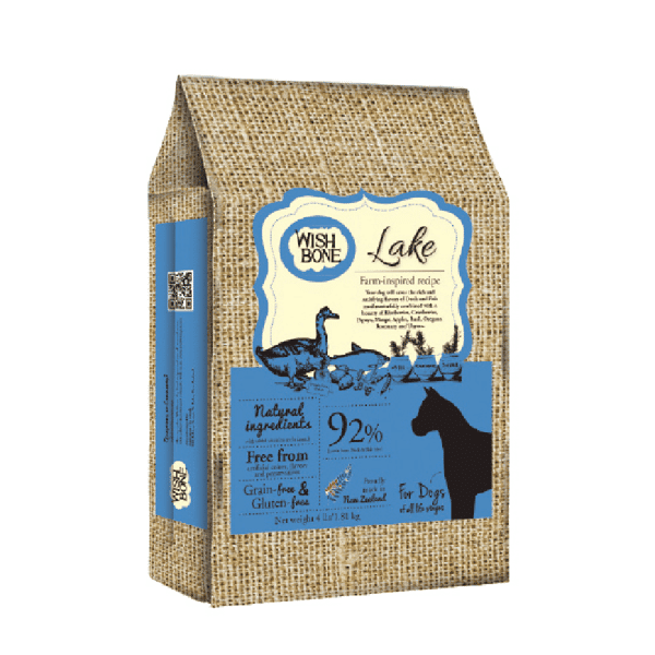 WISH BONE威斯邦 無穀物天然草本全犬糧 Lake放牧鴨香草配方 24lb (停售) (圖片1)