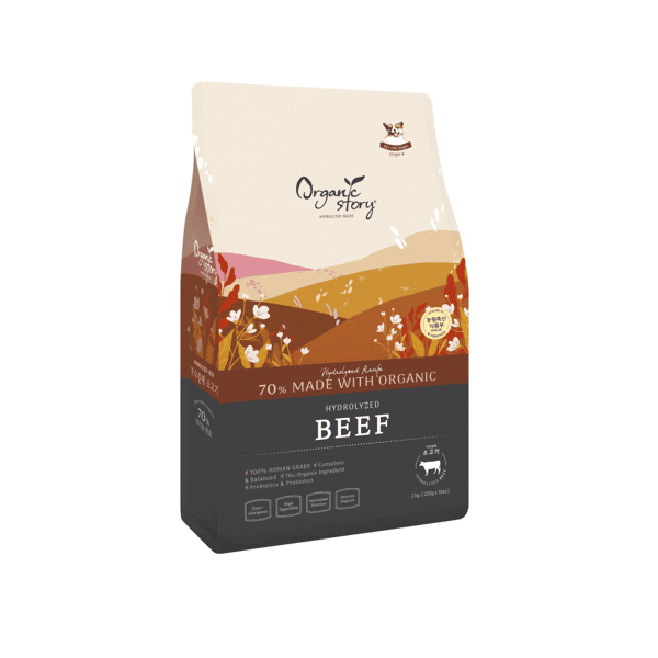 Organic Organic Story有機物語 全犬糧 Fresh Beef風味韓牛配方 2kg 2kg 正面圖