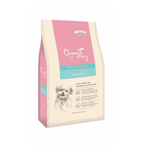 Organic Organic Story有機物語 幼犬糧 Puppy-Fresh Salmon三文魚配方 6kg 6kg 正面圖