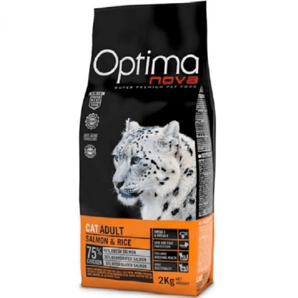Optima nova 雪豹三文魚美毛配方 Salmon & Rice 8kg (OCS-L) (圖片1)