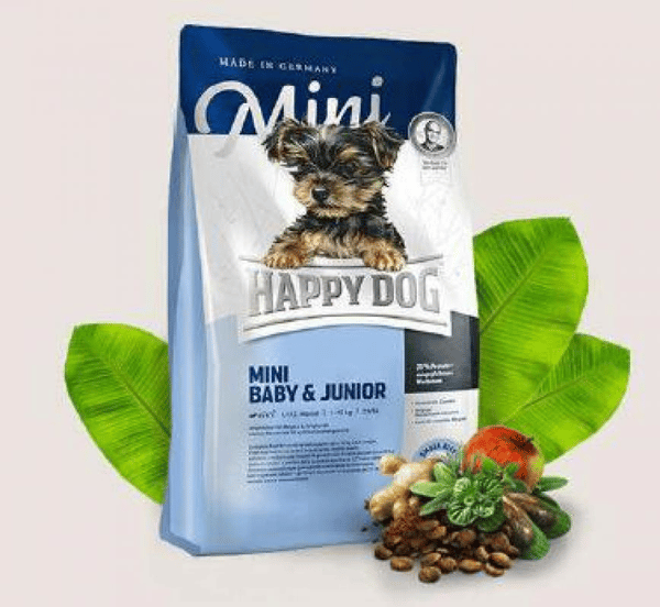 Happy Happy Dog Supreme Mini 小型幼犬配方 Mini Baby & Junior 300g 300g 正面圖