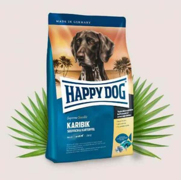 Happy Happy Dog Supreme Sensible 成犬加勒比深海魚無縠物配 方 Karibik 1kg 1kg 正面圖
