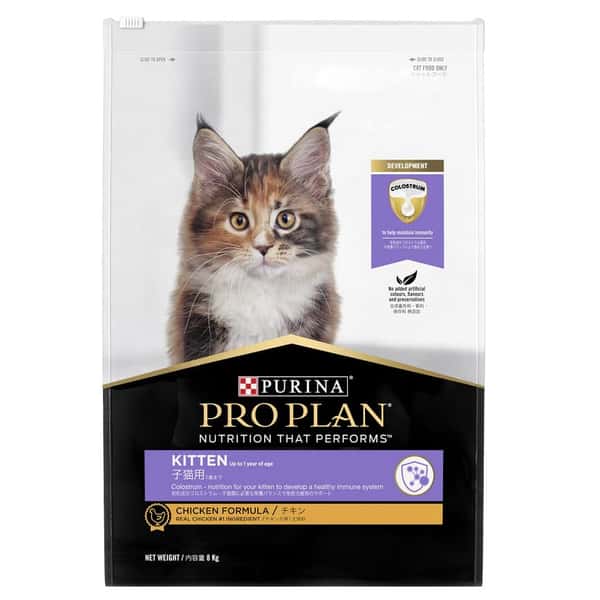 PURINA PURINA PROPLAN 冠能 貓糧 幼貓配方 雞肉 8kg 8kg 正面圖