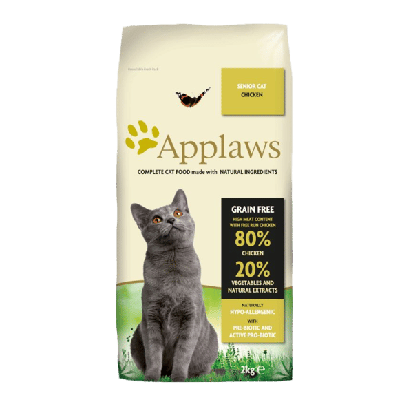 Applaws 貓糧 老貓專用 雞肉配方 2kg (4205) (新舊包裝隨機發貨) (圖片3)