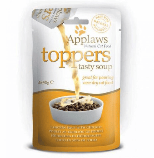 Applaws Topper 美味雞肉湯包 Chicken in Soup 40g 3包入 (8903) (圖片1)