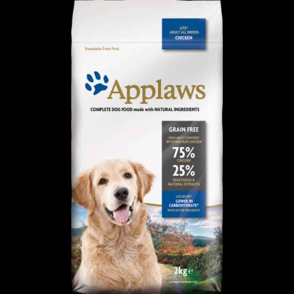 Applaws Applaws 狗糧 天然無穀物 成犬體重控制雞肉配方 2kg 2kg 正面圖