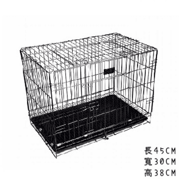 小型寵物籠 貓籠狗籠 顏色隨機 (貓犬用) (L50cm*W32cm*H38cm) (圖片1)