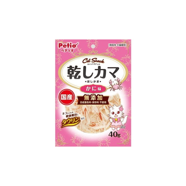 日本Petio 白身魚魚絲 蟹味 40g (圖片1)