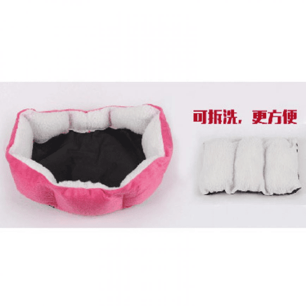 經典羊羔絨寵物睡窩 (顏色隨機) (貓犬用) (圖片3)
