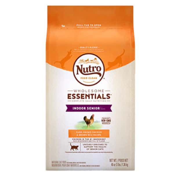 Nutro 室肉高齡貓糧 雞肉及糙米 6.5lb (圖片1)