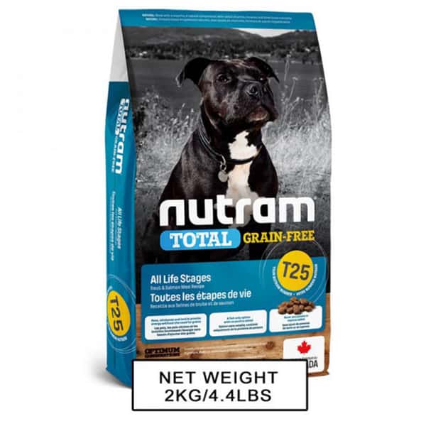 nutram紐頓 狗糧 無薯無穀糧大型犬 三文魚鱒魚 Salmon & Trout T25 2kg (NT-T25-2K) (圖片1)