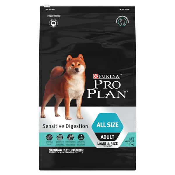PURINA PURINA PROPLAN 冠能 狗糧 成犬敏感腸胃配方 羊肉 2.5kg 5kg  正面圖