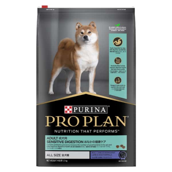 PURINA PURINA PROPLAN 冠能 狗糧 成犬敏感腸胃配方 羊肉 12kg 12kg  正面圖