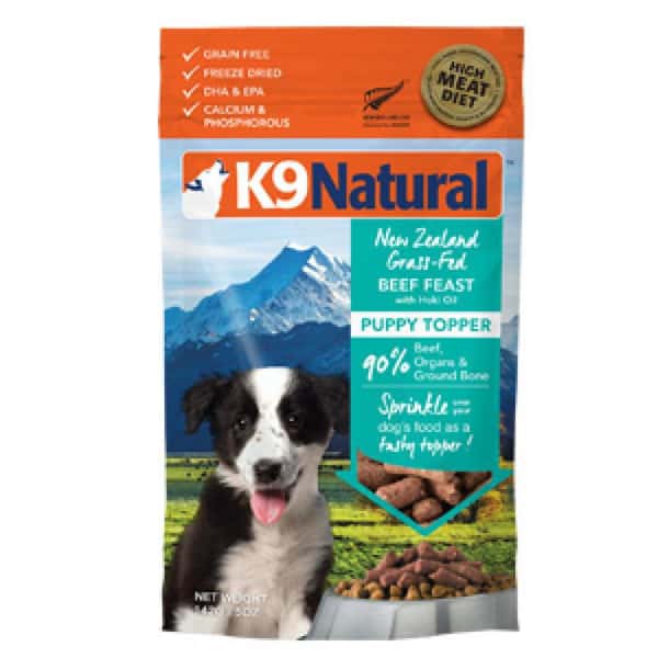 K9 K9 Natural 狗狗 幼犬配方佐餐品 Topper 142g 142g 正面圖