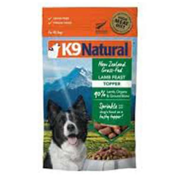 K9 K9 Natural 狗狗 羊肉配方佐餐品 Topper 142g 142g  正面圖